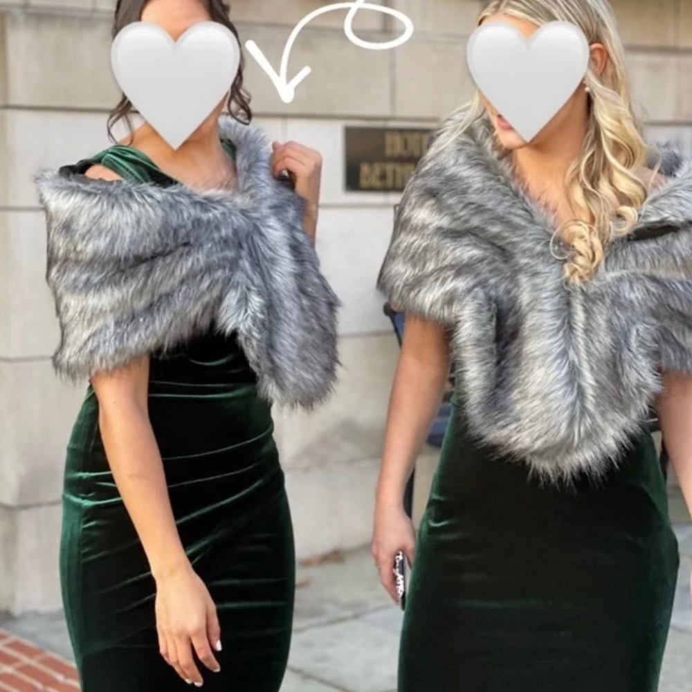 Fur Shawl (Faux)